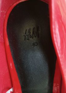 H&amp;M Red Pointed Heels