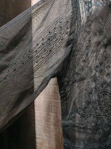 🖤 Lovely Net Embroidered Top With Beads