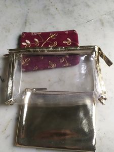 Facescanada 3pcs Pouch Set Brand New