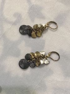 Geometric Tassel Drop Earrings