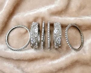 Elegant 🌈 Silver Stone Bangles Set