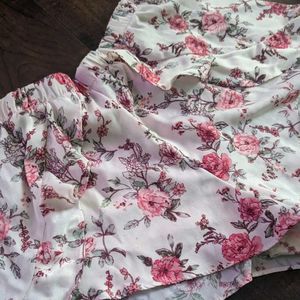Floral Print Shorts