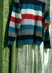 Striped Multi-Color Sweater