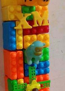 Building Blocks Monkey Toy Set