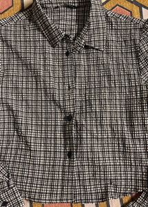 Chic Checked crop Shirt🫶🏻