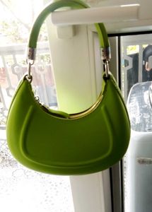 Lime Green Hobo Bag