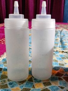Empty Container And Bottles