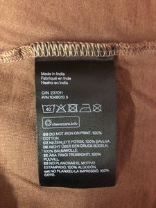 H&amp;M Brown Graphic Tee