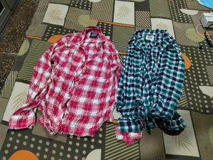 DNMX Plaid Shirts (Set of 2)