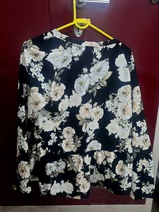 Floral Peplum Top