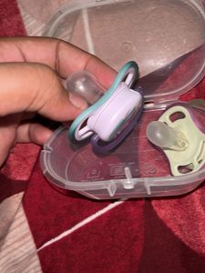 Baby Pacifiers with Case