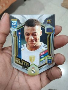 Panini FIFA 365 Kylian Mbappe Card
