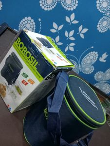 🆕borosil Klip-n-store Microwavable Lunch Box Set