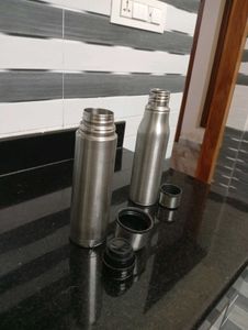 steel Hot and cold water bottle