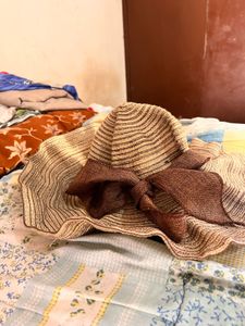 Wavy Brim Sun Hat for vacation
