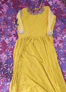Elegant Yellow Kurta Set