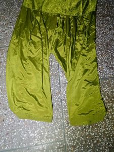 Green Silk salwar kameez