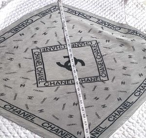 Chanel Scarf - Classic Grey &amp; Black