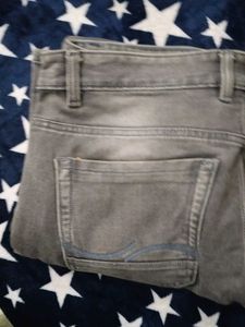 Gray Denim Jeans