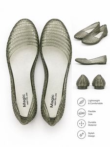 Stylish Jelly Ballet Flats