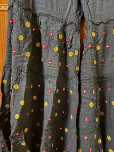 Elegant Yellow suit with Shrara and duppata