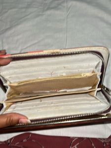 Multi-color Stripe Wallet