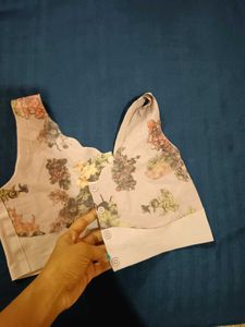 Floral Print Sports Bra