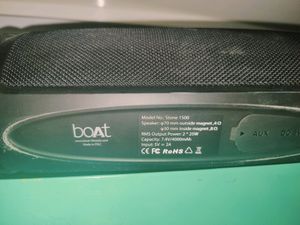 Boat Stone 1500 Speaker. Like New. Good Condition.
