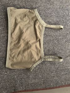 Comfortable Olive Green sports bra