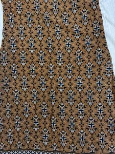 Elegant Brown Printed Kurta