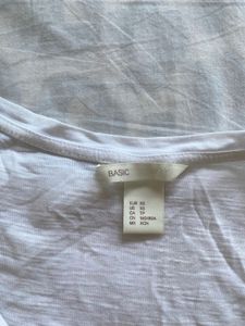 H&amp;m Classic White Pocket T-Shirt