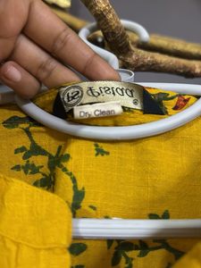 Yellow Kurta