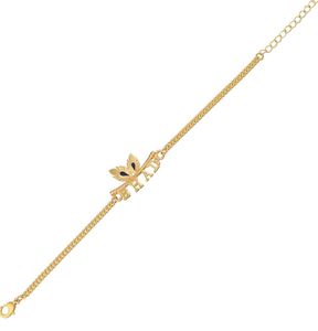 Golden "Bhai" Rakhi Bracelet