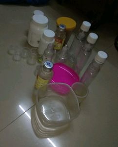 Plastic Empty Bottles DIY