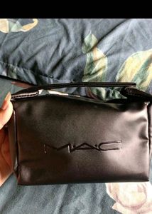 MAC Black Cosmetic Pouch