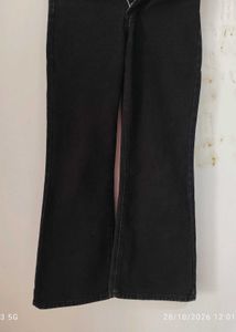 Stylish Dark Wash Flared Jeans