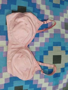 Pink Cotton Bra