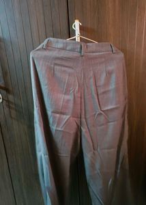 SAVANA Korean Fit Straight Wide Trousers