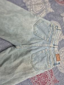 Light Wash Wide Leg Jeans