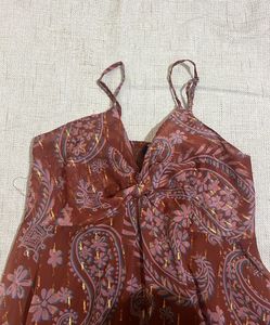 Paisley Print Sundress