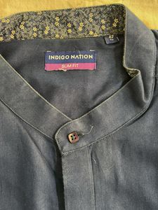 Indigo Nation Slim Fit Men's Shirt