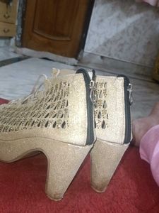 Sparkly Gold heels &amp; Sandals