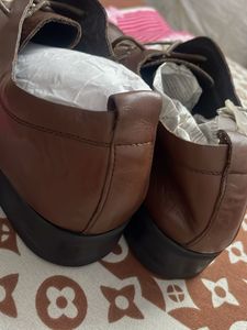 Men's Brown Leather Dress Shoes