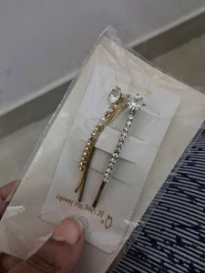 Sparkling Rhinestone Bobby Pins (Set of 2)
