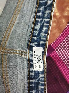 New Year Sale. Denim Shorts Ribbed