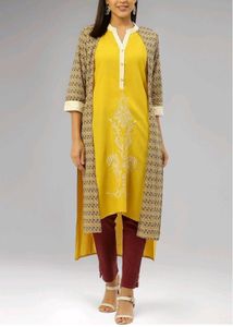 Yellow Designer Kurta.