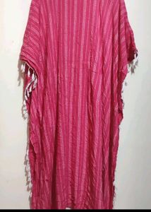 Rose Color Kaftan Kurta For 38 Bust