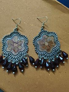 handmade resin earrings ( customisable)