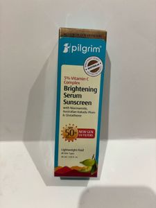 Pilgrim Brightening Serum Sunscreen SPF 50+