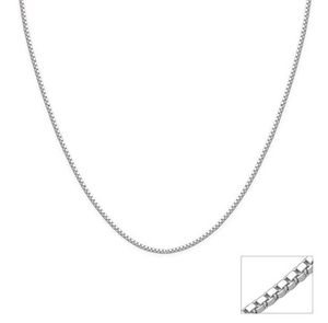 Pure 925 Sterling Silver Box Chain